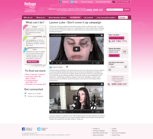 Lauren Luke   Don t Cover Up Domestic Violence   Refuge